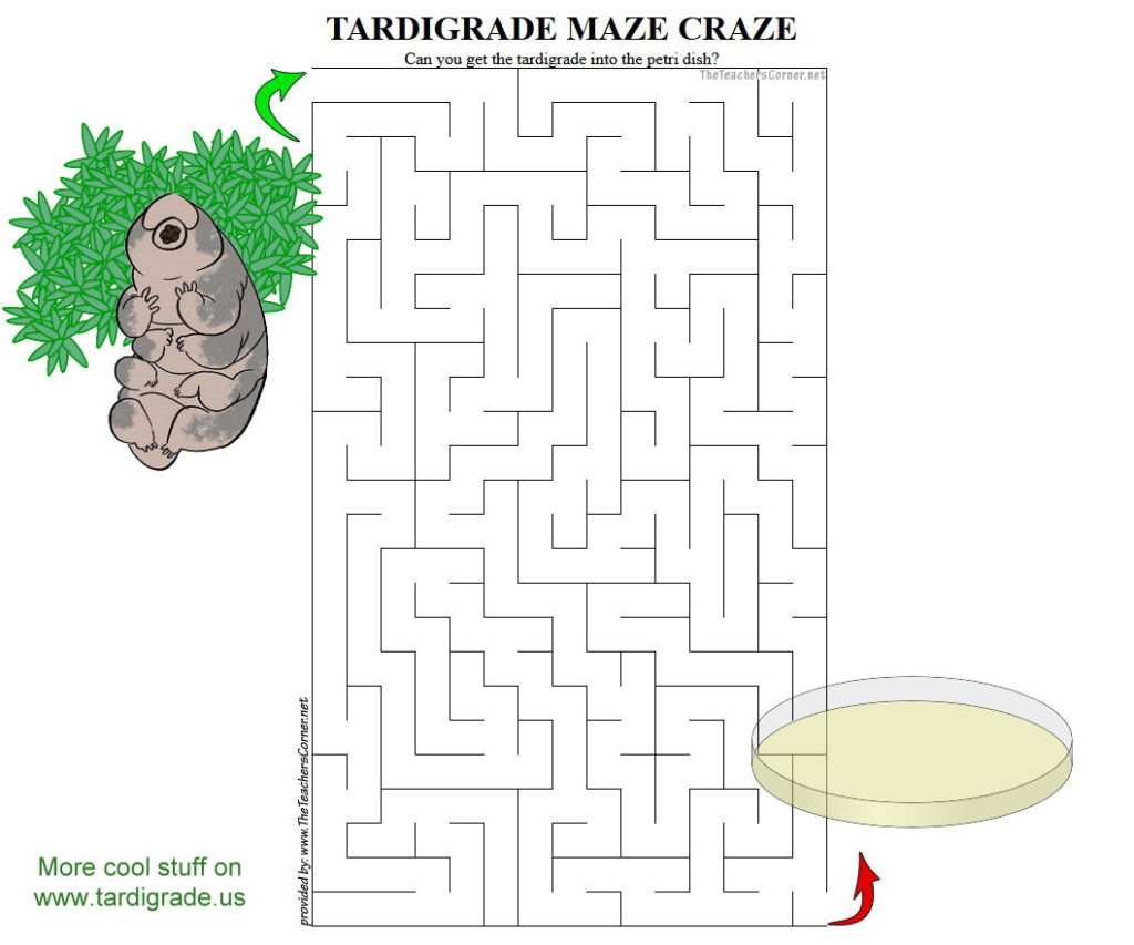 Tardigrade Maze